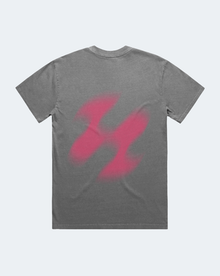 Diablo Heavy relax tee (washed grey)